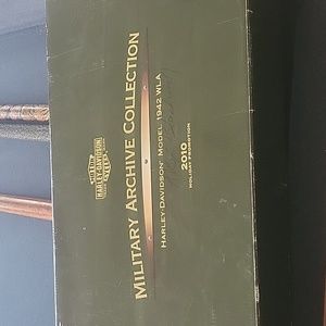 Harley-Davidson framed military archive collection model 1942 WLA. New in box.